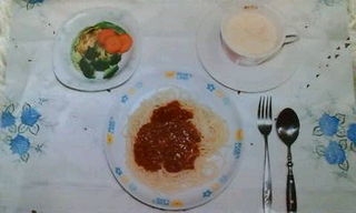 昼食の画像