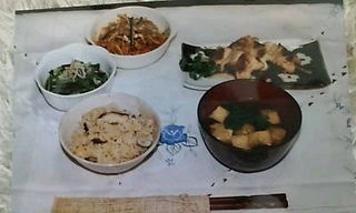 夕食の画像